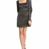 Nicole Miller Iridescent Square Neck Mini Dress Women -Nicole Miller SHOP 1050255623 RLLD 1