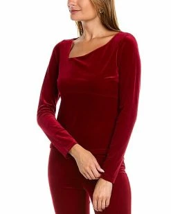 Nicole Miller Velvet Top Women