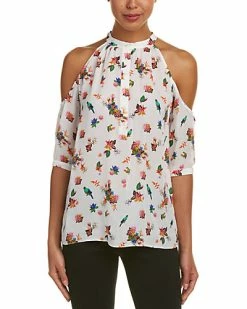Nicole Miller Artelier Silk Top Women