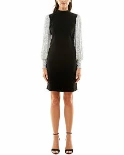 Nicole Miller Claire Sequin Mini Dress Women