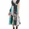 Nicole Miller Shoji Stripe Silk-Blend Midi Dress Women -Nicole Miller SHOP 1050843714 RLLD 1