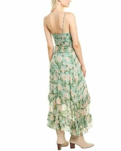 Nicole Miller Spring Dream Silk-Blend Midi Dress Women -Nicole Miller SHOP 1050843717 RLLD 2