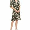 Nicole Miller Spring Dream Silk-Blend Midi Dress Women -Nicole Miller SHOP 1050843722 RLLD 1