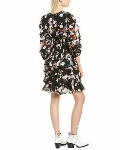 Nicole Miller Baroque Smocked A-Line Dress Women -Nicole Miller SHOP 1050843737 RLLD 2