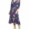 Nicole Miller Reine Rose Midi Dress Women -Nicole Miller SHOP 1050843740 RLLD 1