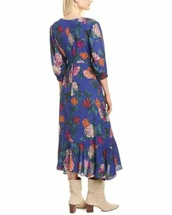 Nicole Miller Reine Rose Midi Dress Women -Nicole Miller SHOP 1050843740 RLLD 2