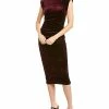 Nicole Miller Mock Neck Midi Dress Women -Nicole Miller SHOP 1050843743 RLLD 1