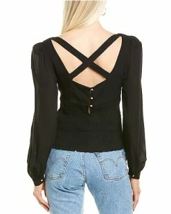 Nicole Miller Silk-Blend Blouse Women -Nicole Miller SHOP 1050843756 RLLD 2