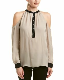 Nicole Miller Artelier Silk Top Women