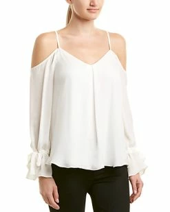 Nicole Miller Artelier Silk Top Women