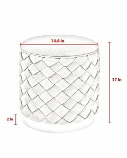 Nicole Miller Jacen Ottoman Home -Nicole Miller SHOP 3050201677 RLLD 3