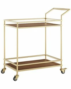 Nicole Miller Amaya Bar Cart Home