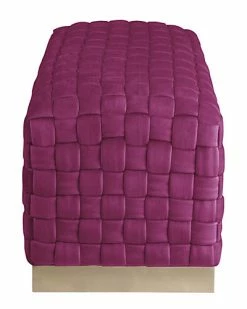 Nicole Miller Griffin Velvet Bench Home 9 Nicole Miller Griffin Velvet Bench Home -Nicole Miller SHOP 3050228051 RLLD 4