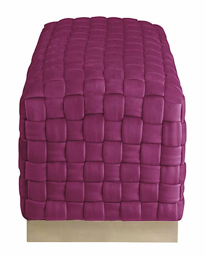 Nicole Miller Griffin Velvet Bench Home 6 Nicole Miller Griffin Velvet Bench Home - Image 4