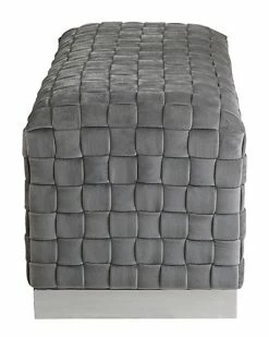 Nicole Miller Griffin Velvet Bench Home -Nicole Miller SHOP 3050228052 RLLD 4