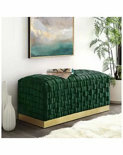 Nicole Miller Griffin Velvet Bench Home -Nicole Miller SHOP 3050228053 RLLD 2