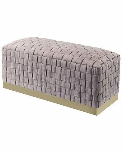 Nicole Miller Griffin Velvet Bench Home 3 Nicole Miller Griffin Velvet Bench Home