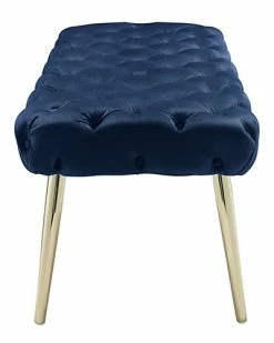 Nicole Miller Jilynn Velvet Bench Home -Nicole Miller SHOP 3050228067 RLLD 3