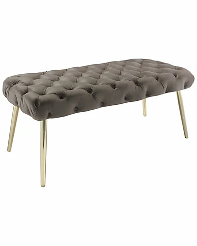 Nicole Miller Jilynn Velvet Bench Home 3 Nicole Miller Jilynn Velvet Bench Home