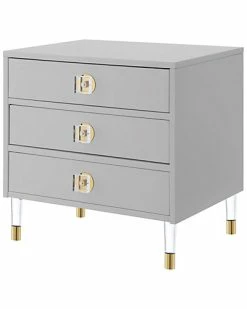 Nicole Miller Marell Side Table/Accent Table/Nightstand Home