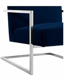 Nicole Miller Frankie Velvet Accent Chair Home -Nicole Miller SHOP 3050240238 RLLD 5