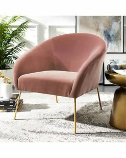 Nicole Miller Will Velvet Accent Chair Home -Nicole Miller SHOP 3050240248 RLLD 2