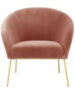Nicole Miller Will Velvet Accent Chair Home -Nicole Miller SHOP 3050240248 RLLD 3