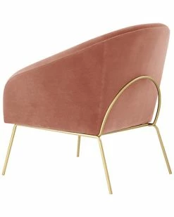 Nicole Miller Will Velvet Accent Chair Home -Nicole Miller SHOP 3050240248 RLLD 4