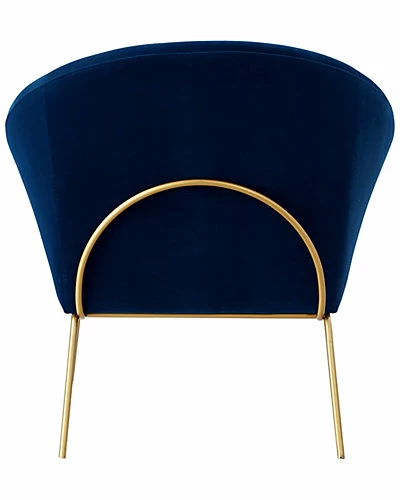 Nicole Miller Will Velvet Accent Chair Home 7 Nicole Miller Will Velvet Accent Chair Home - Image 5