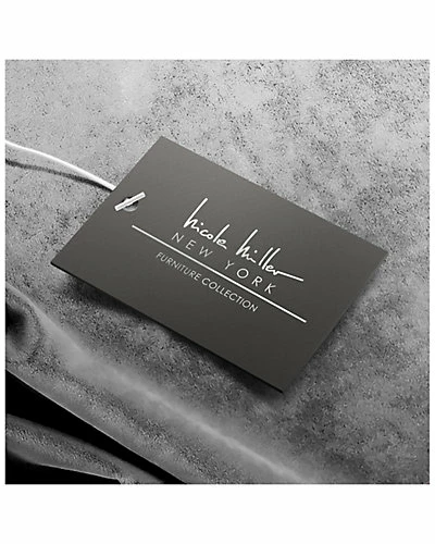 Nicole Miller Will Velvet Accent Chair Home 8 Nicole Miller Will Velvet Accent Chair Home - Image 6