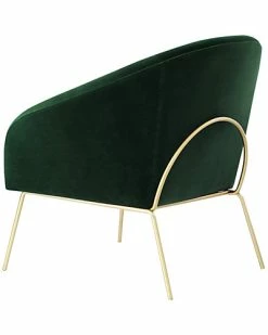 Nicole Miller Will Velvet Accent Chair Home -Nicole Miller SHOP 3050240250 RLLD 4