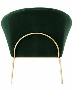 Nicole Miller Will Velvet Accent Chair Home -Nicole Miller SHOP 3050240250 RLLD 5