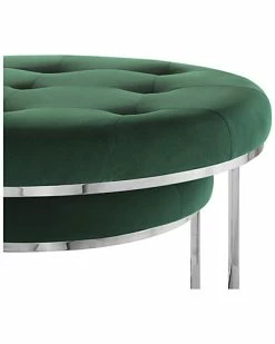 Nicole Miller Set Of 2 Keanu Velvet Ottomans Home -Nicole Miller SHOP 3050240253 RLLD 5