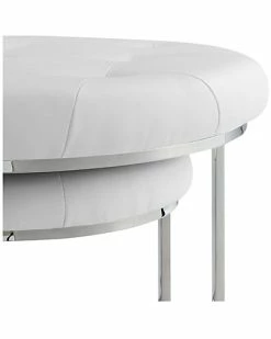 Nicole Miller Set Of 2 Keanu Ottomans Home -Nicole Miller SHOP 3050240254 RLLD 5