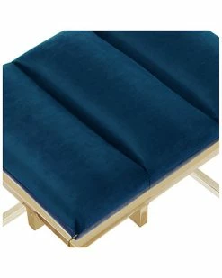 Nicole Miller Brayson Velvet Ottoman Home -Nicole Miller SHOP 3050284328 RLLD 4