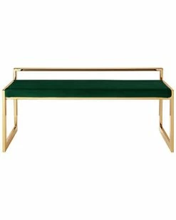 Nicole Miller Rashad Velvet Bench Home -Nicole Miller SHOP 3050284335 RLLD 3
