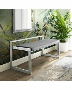Nicole Miller Rashad Velvet Bench Home -Nicole Miller SHOP 3050284336 RLLD 2