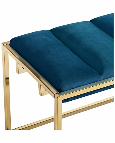 Nicole Miller Brayson Velvet Bench Home 6 Nicole Miller Brayson Velvet Bench Home - Image 4