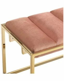 Nicole Miller Brayson Velvet Bench Home -Nicole Miller SHOP 3050286515 RLLD 4