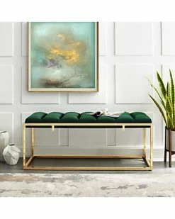 Nicole Miller Brayson Velvet Bench Home -Nicole Miller SHOP 3050286516 RLLD 2