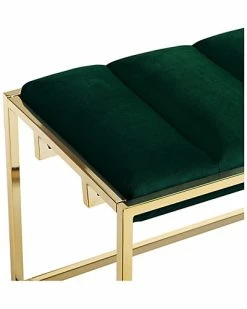 Nicole Miller Brayson Velvet Bench Home -Nicole Miller SHOP 3050286516 RLLD 4