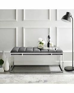 Nicole Miller Brayson Velvet Bench Home -Nicole Miller SHOP 3050286517 RLLD 2