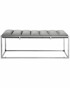 Nicole Miller Brayson Velvet Bench Home -Nicole Miller SHOP 3050286517 RLLD 3