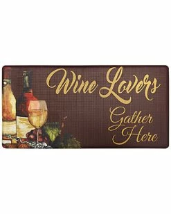 Nicole Miller Nicole Milller Cook N Comfort Wine Lovers Mat Home