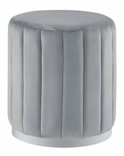 Nicole Miller Anakin Velvet Ottoman Home -Nicole Miller SHOP 3050426298 RLLD 2