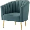 Nicole Miller Kody Velvet Accent Chair/Slipper Chair Home -Nicole Miller SHOP 3050460469 RLLD 1