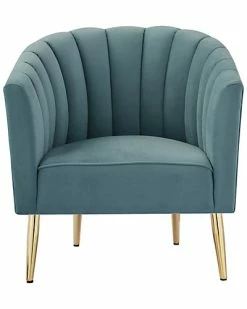 Nicole Miller Kody Velvet Accent Chair/Slipper Chair Home 6 Nicole Miller Kody Velvet Accent Chair/Slipper Chair Home -Nicole Miller SHOP 3050460469 RLLD 2