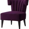 Nicole Miller Satang Velvet Accent Chair/Slipper Chair Home -Nicole Miller SHOP 3050460473 RLLD 1