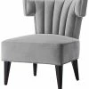 Nicole Miller Satang Velvet Accent Chair/Slipper Chair Home -Nicole Miller SHOP 3050460474 RLLD 1