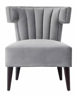 Nicole Miller Satang Velvet Accent Chair/Slipper Chair Home -Nicole Miller SHOP 3050460474 RLLD 2